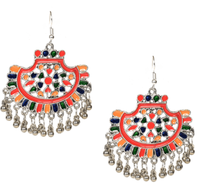 afghani earrings