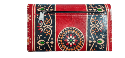 Genuine Shantiniketan Leather Clutch Bag purse