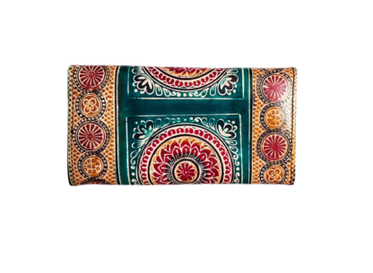 shantiniketan leather purse