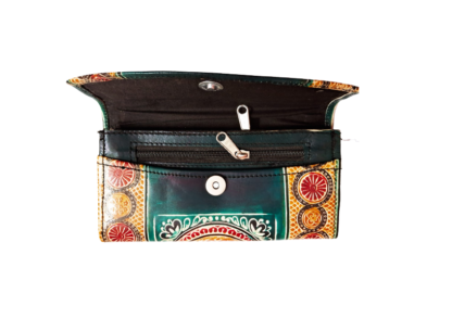 shantiniketan leather purse