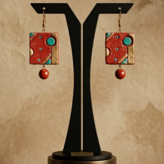 terracotta earring
