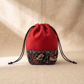 cotton potli red