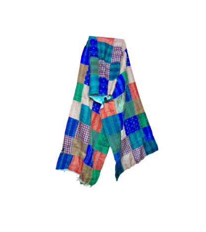 kantha stitch stole