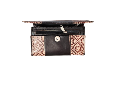 shantiniketan leather purse