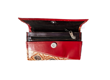 shantiniketan leather purse