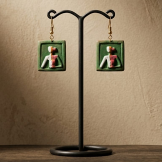 terracotta earring