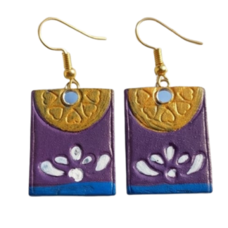 terracotta earring