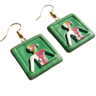 terracotta earring