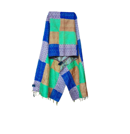 kantha stitch stole