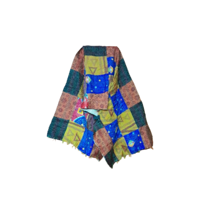 kantha stitch stole