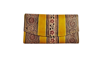 shantiniketan leather purse