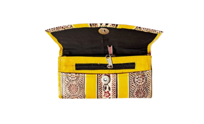 shantiniketan leather purse