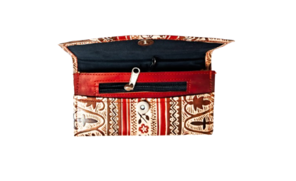 shantiniketan leather purse