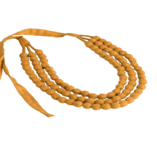 fabric necklace