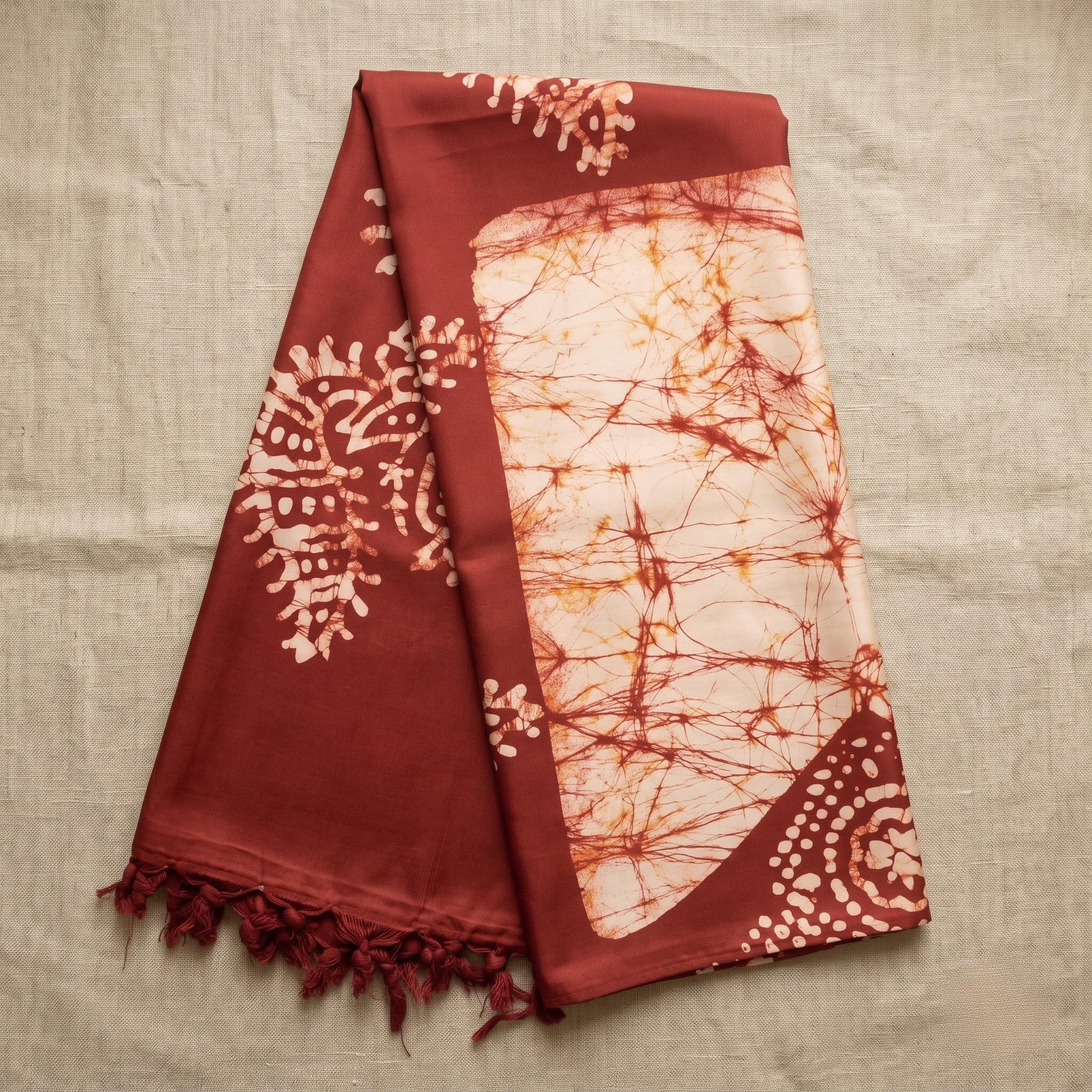 batik shawl cotton