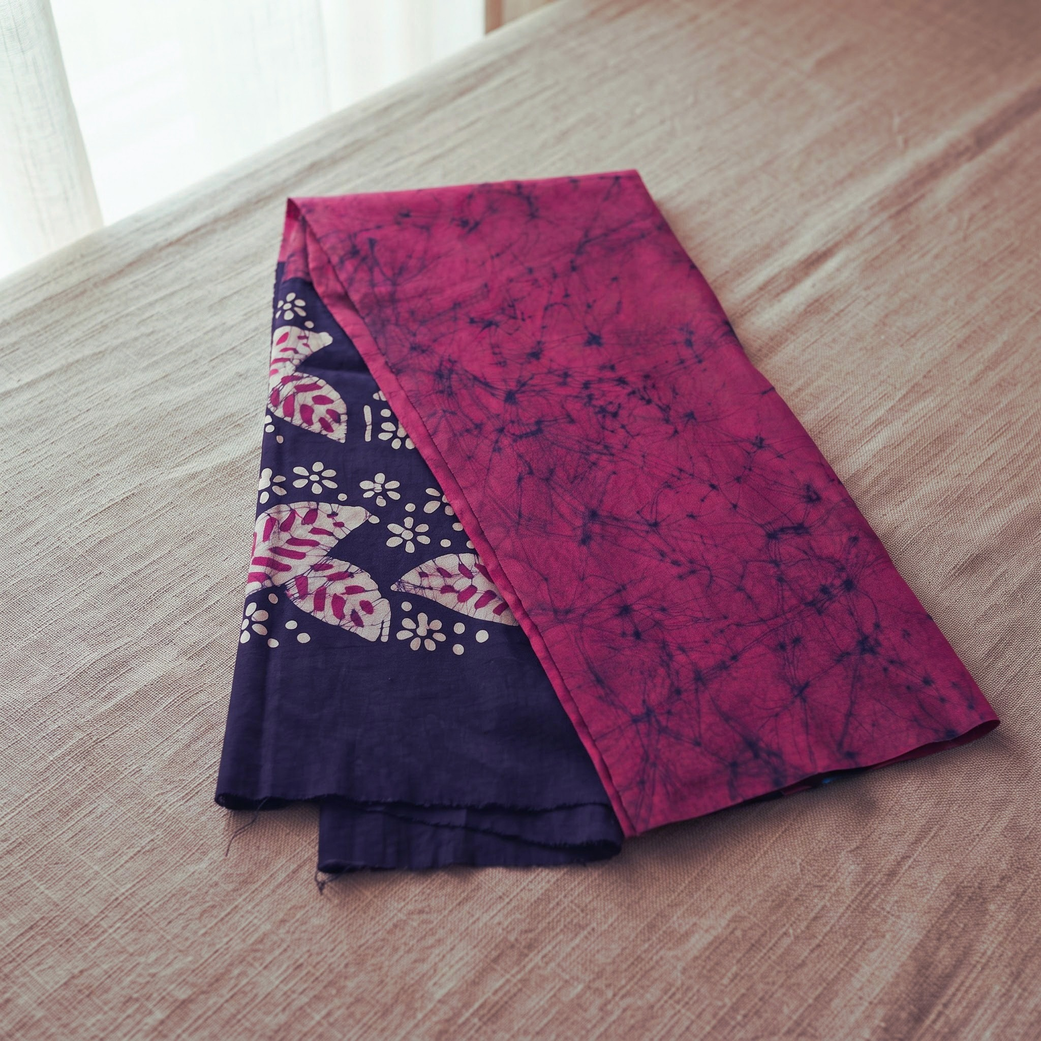 batik shawl cotton