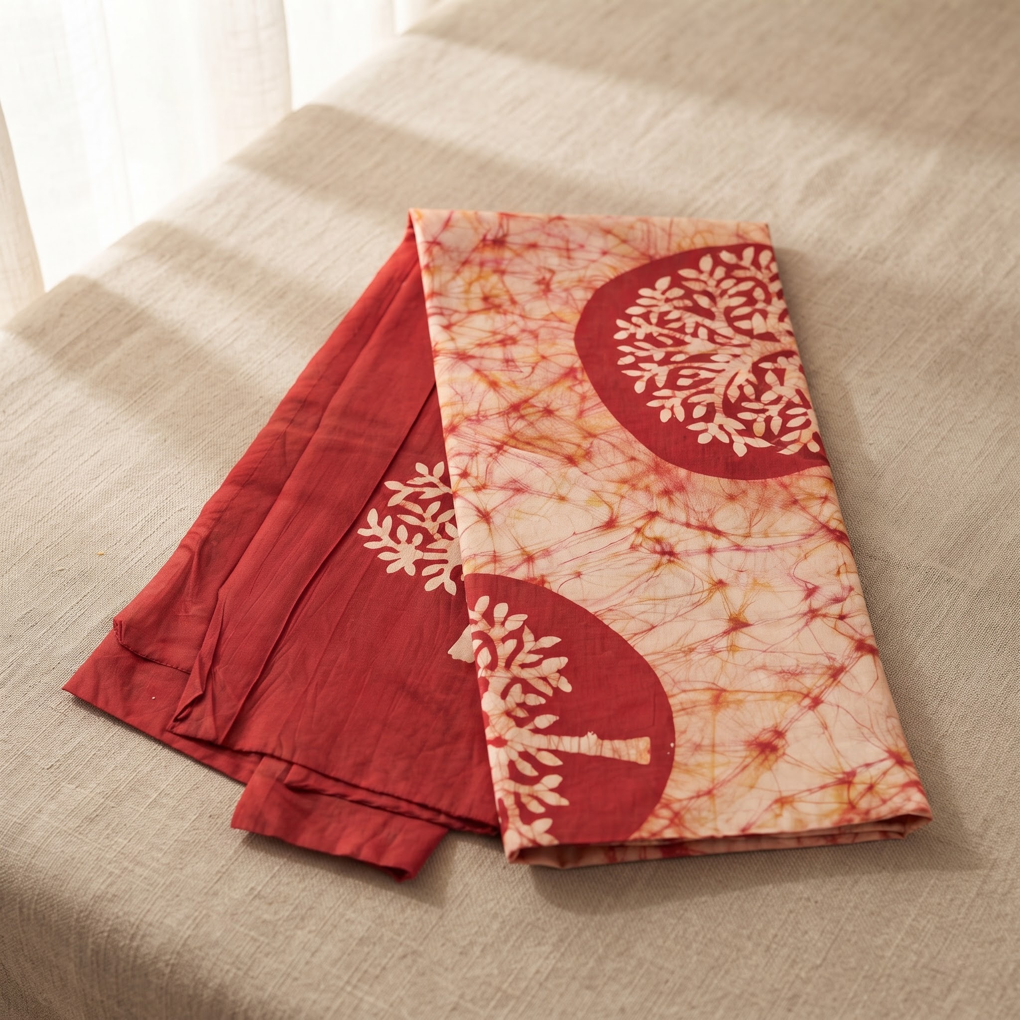 batik shawl cotton