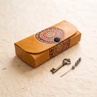leather spectacle case