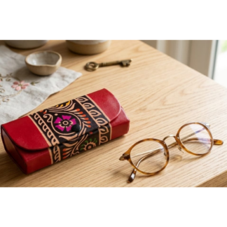 leather spectacle case