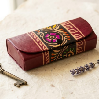 leather spectacle case