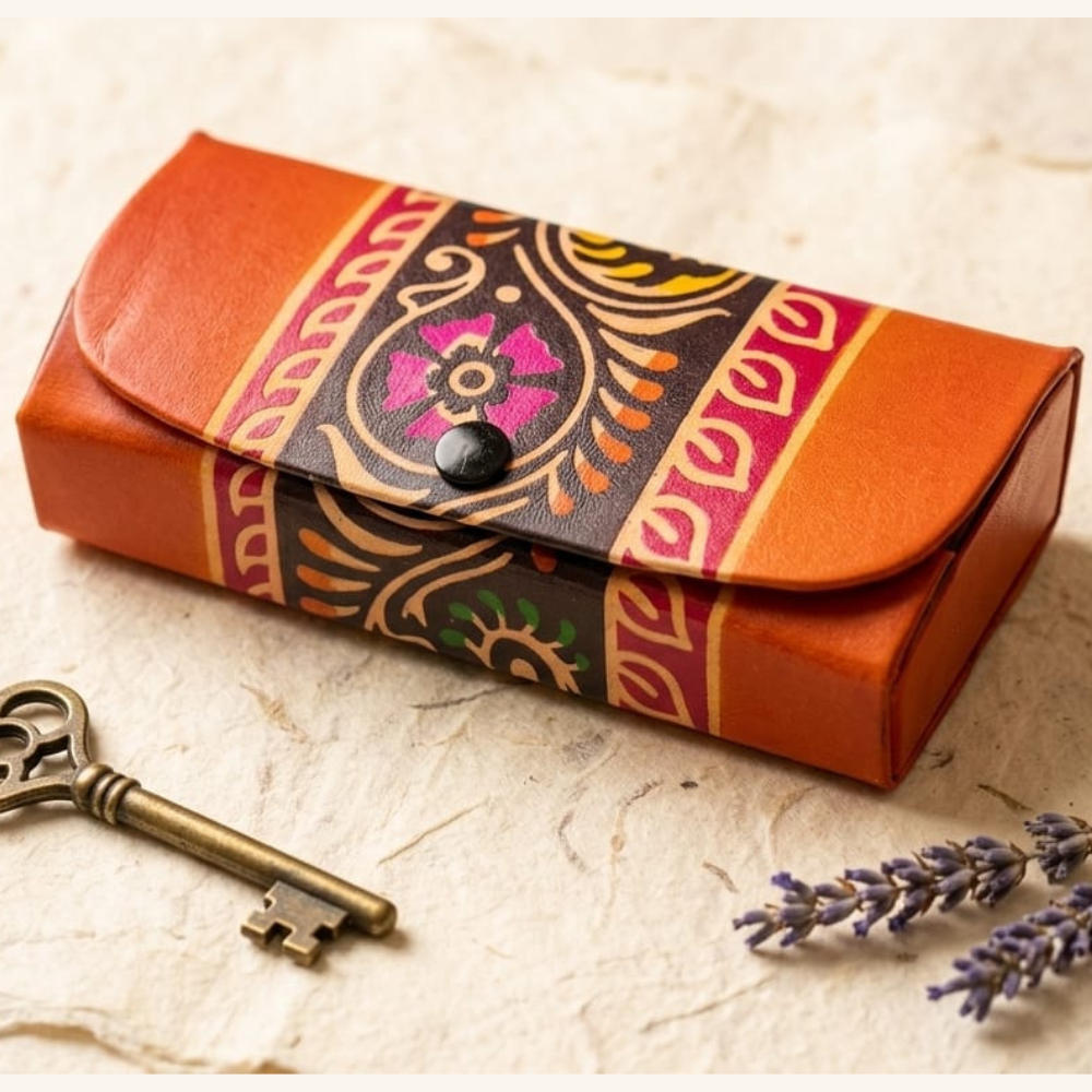 leather spectacle case