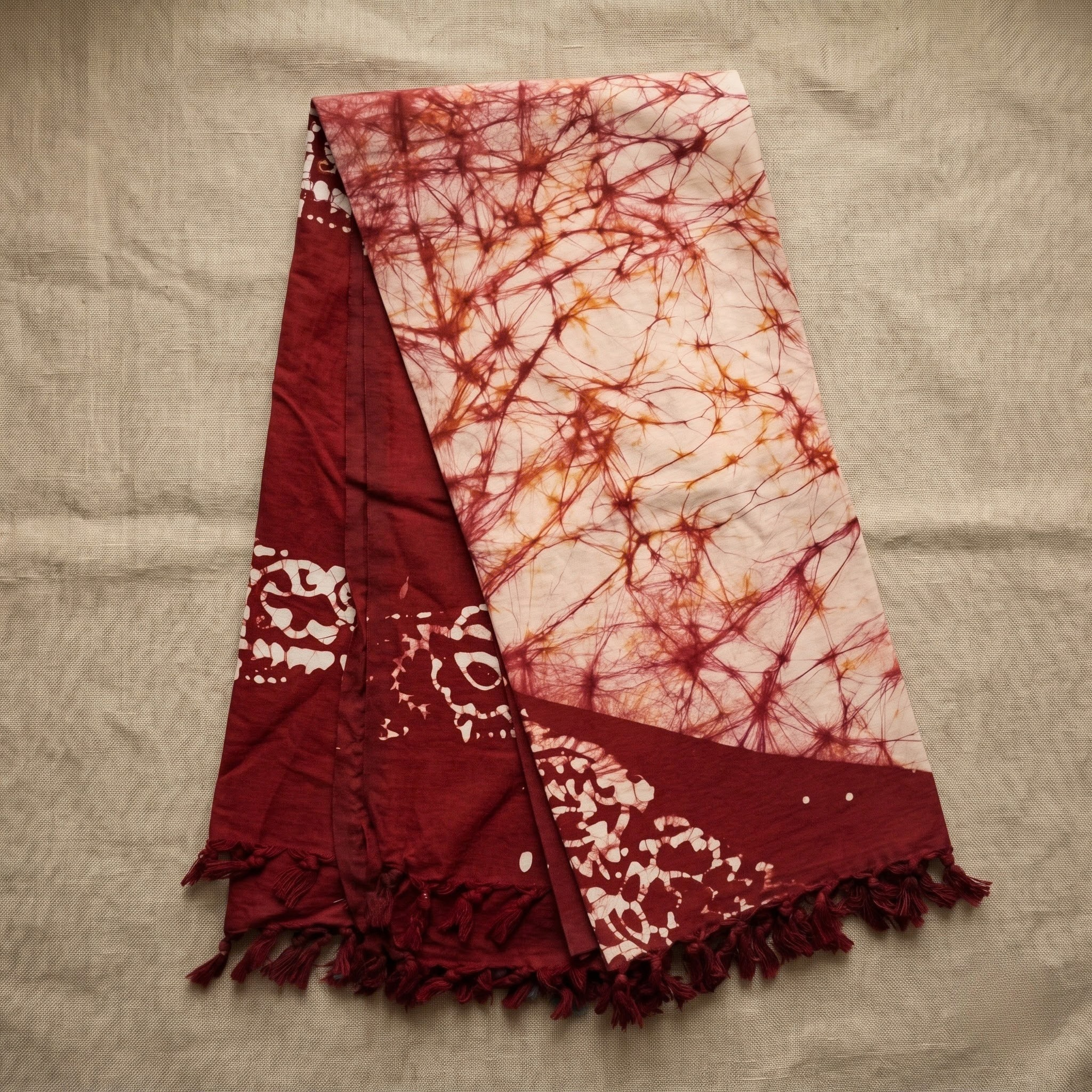 batik shawl cotton