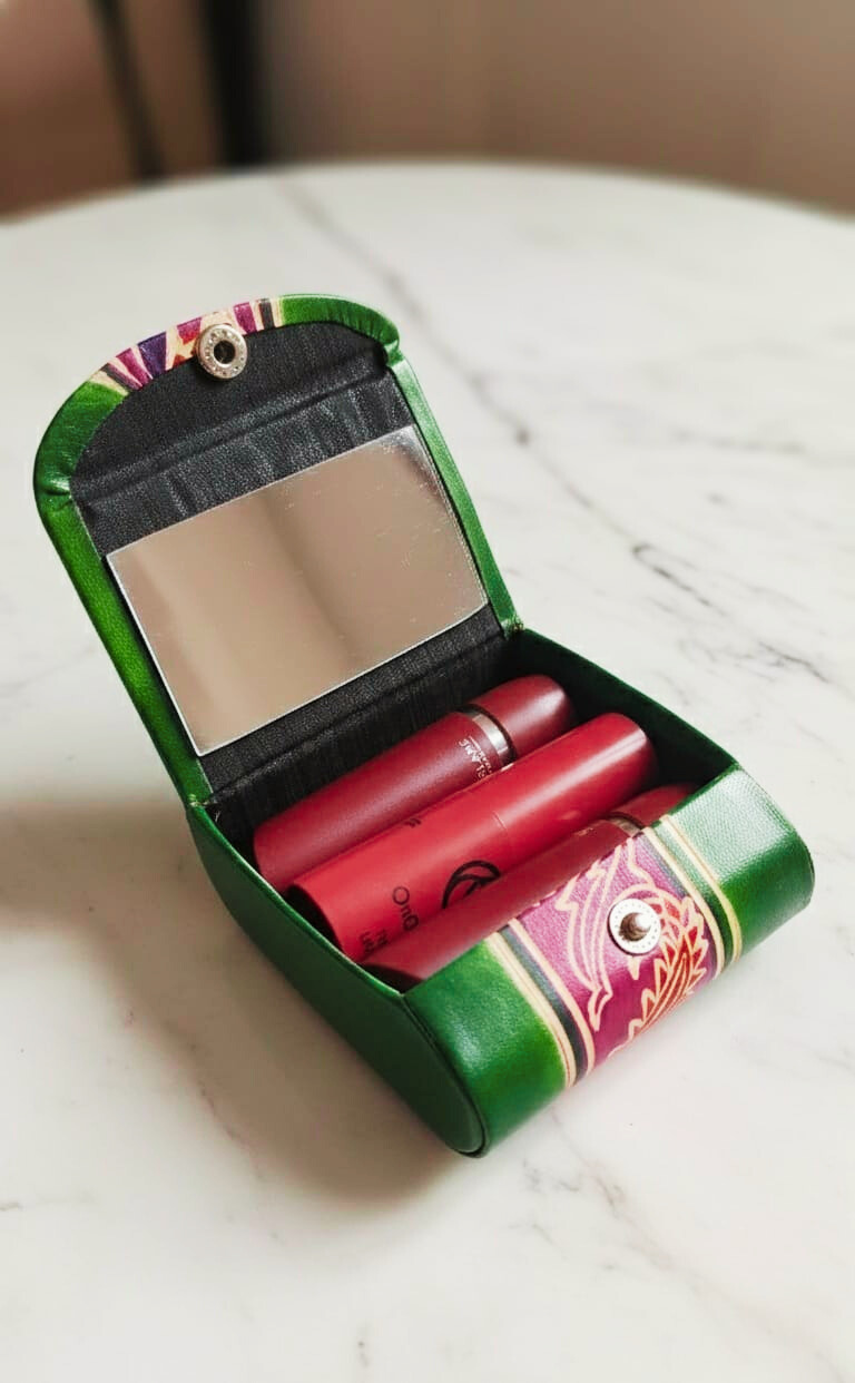 leather lipstick case
