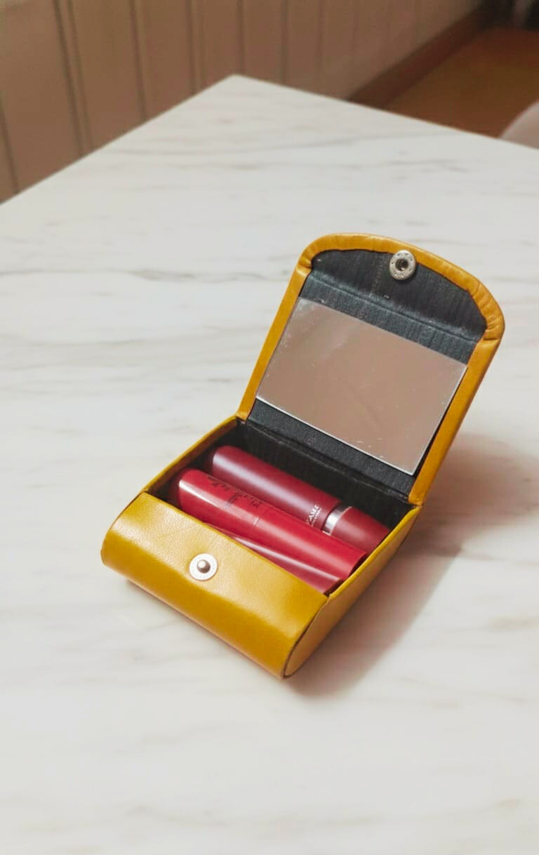 leather lipstick case