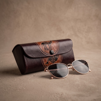 leather sunglass case