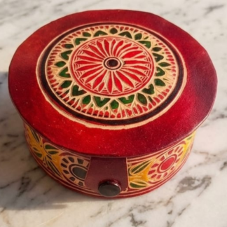 leather jewelry box
