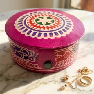 leather jewelry box