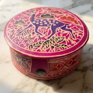 leather jewelry box