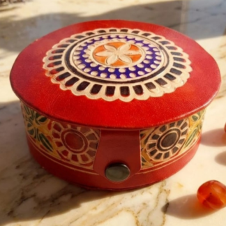 leather jewelry box