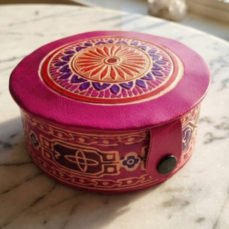 leather jewelry box