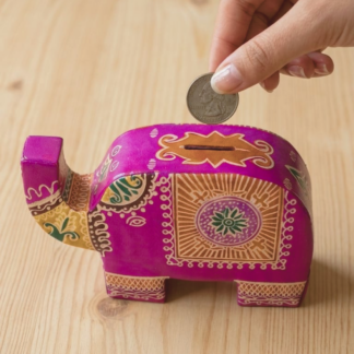 elephant piggy bank