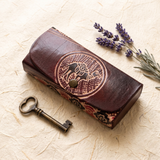 leather spectacle case