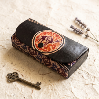 leather spectacle case
