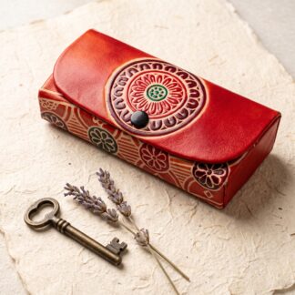 leather spectacle case