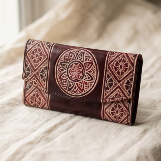 leather purse for women