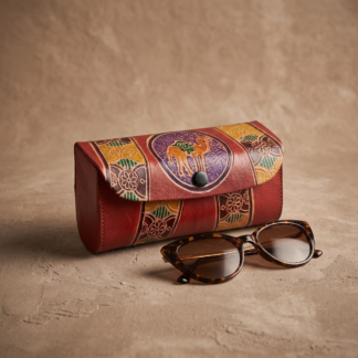 leather sunglass case
