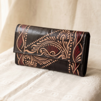 leather purse for women