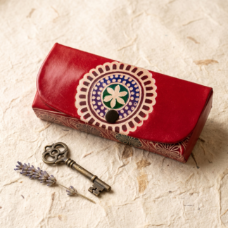 leather spectacle case