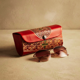 leather sunglass case