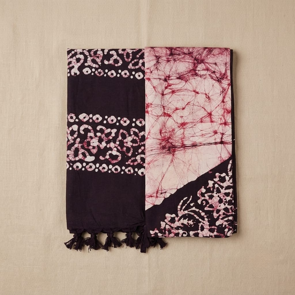 batik shawl cotton