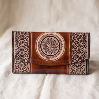 leather purse for women