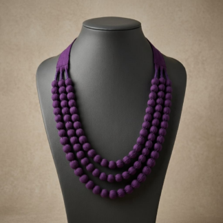 fabric necklace