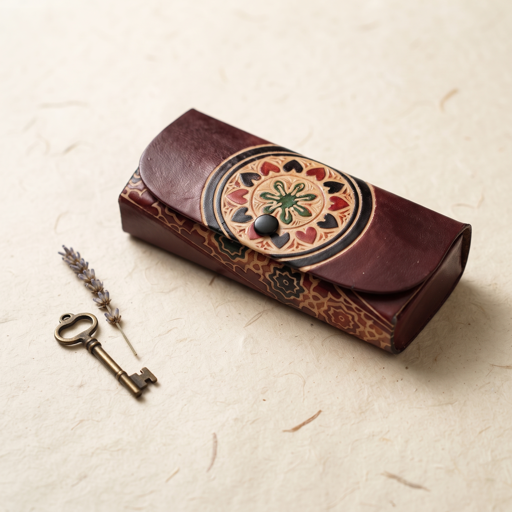 leather spectacle case