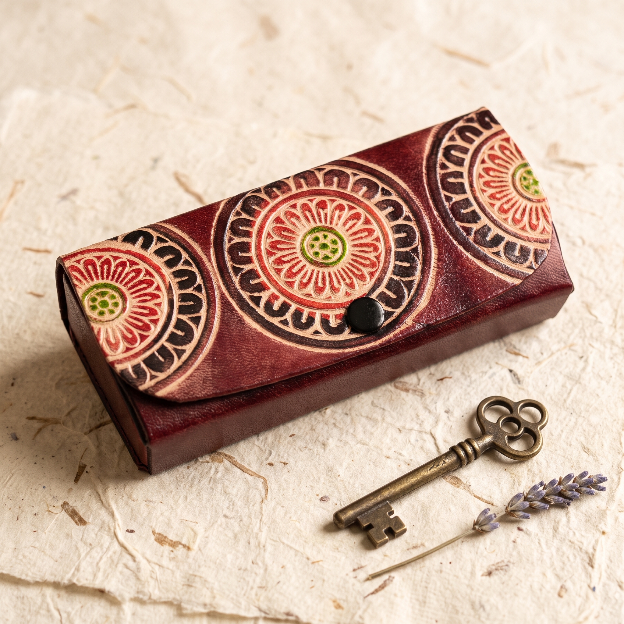 leather spectacle case