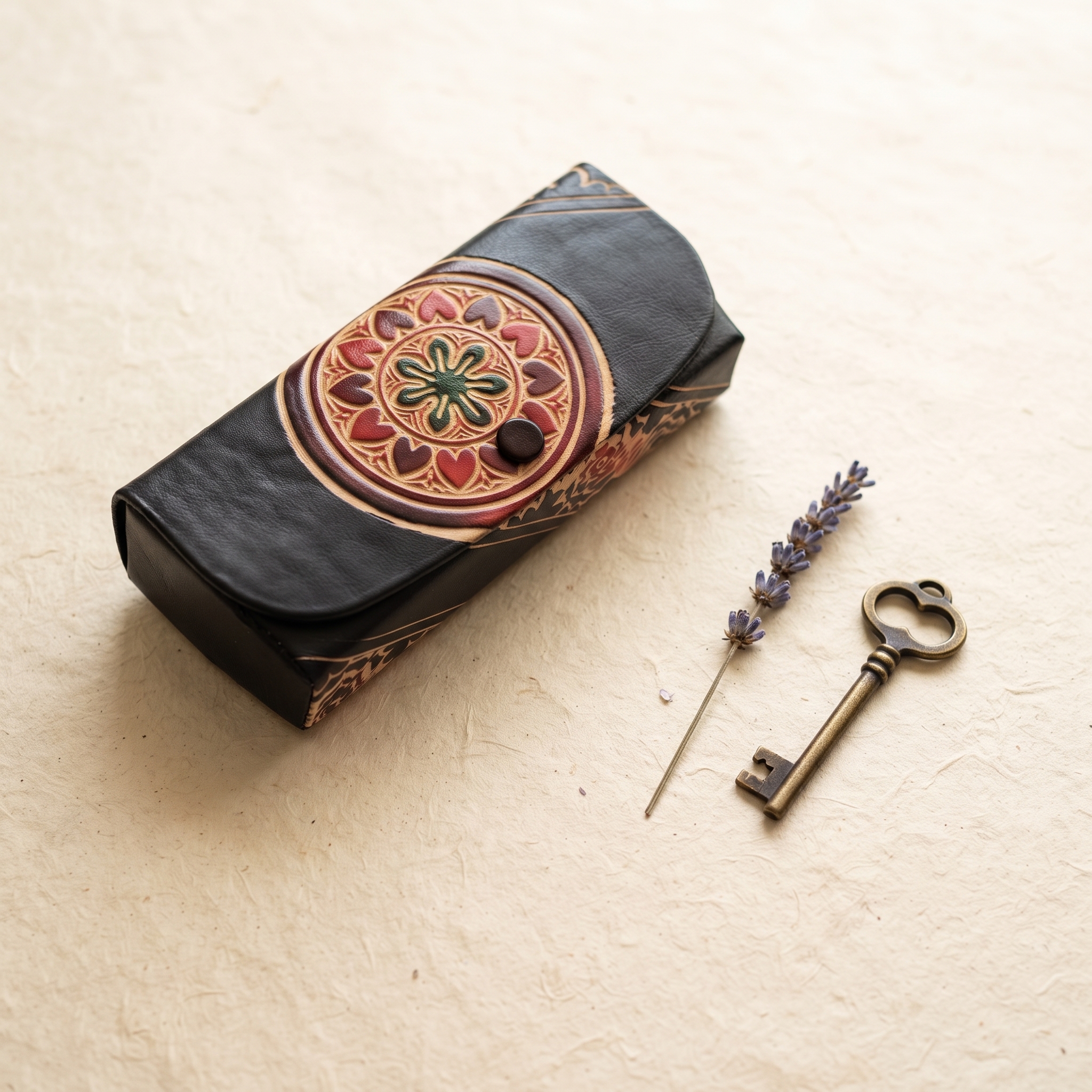 leather spectacle case