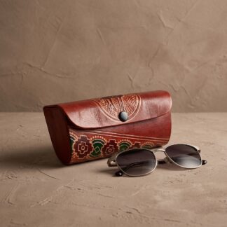 leather sunglass case